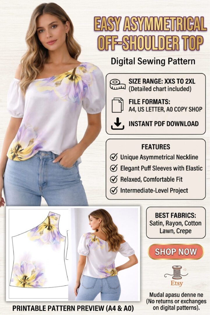 short-sleeve-slash-neck-sewing-pattern short-sleeve-slash-neck-sewing-pattern